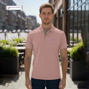 Purple Fashionable Polo Shirt